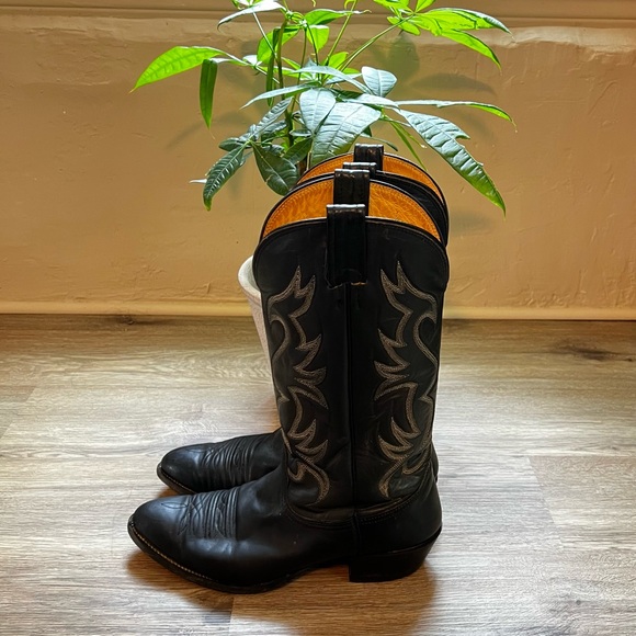 NOCONA BOOTS Mens Vtg Cowboy Boots Made in USA